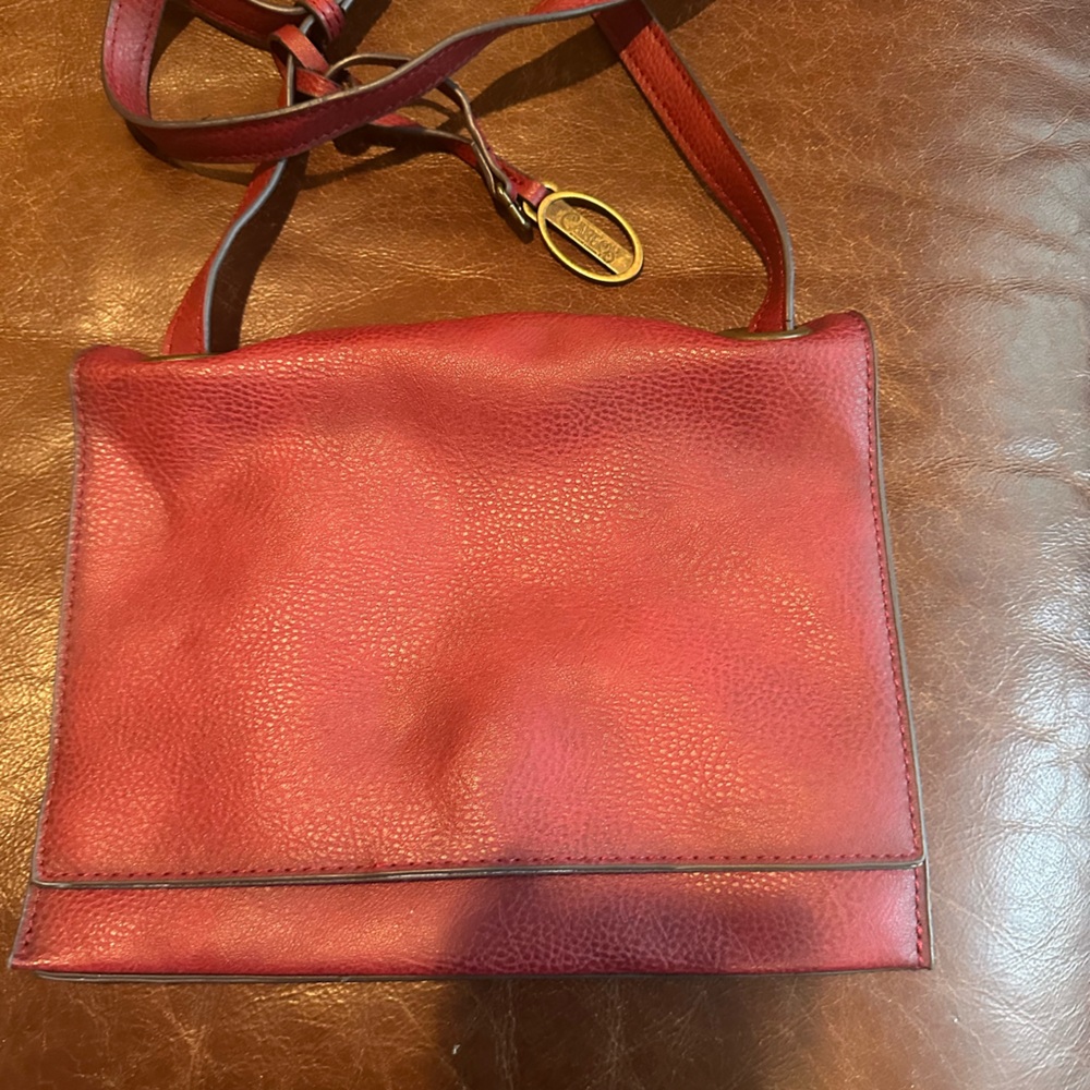 Carlos Santana Leather Shoulder Bag